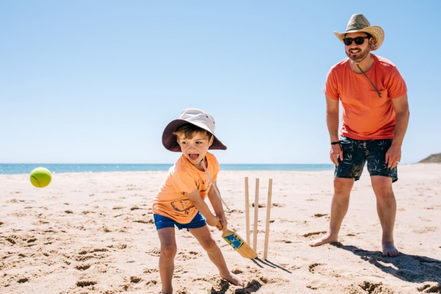 Beach Cricket2