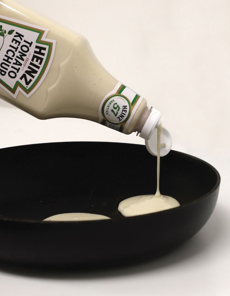 Saucy pancakes