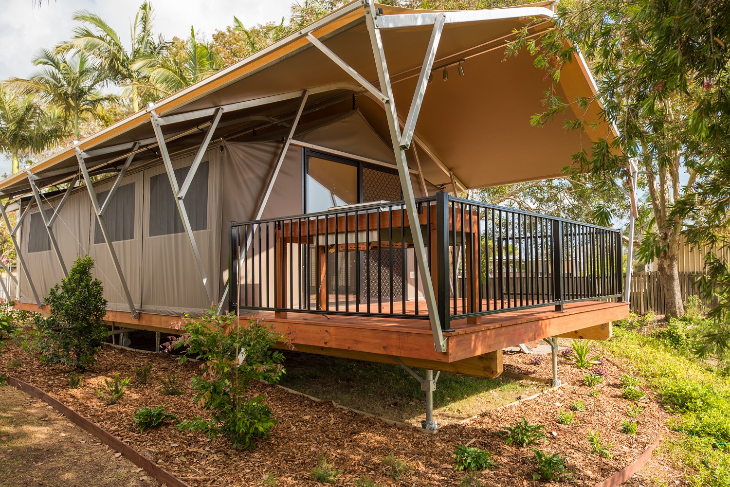 Fraser Street safari tent