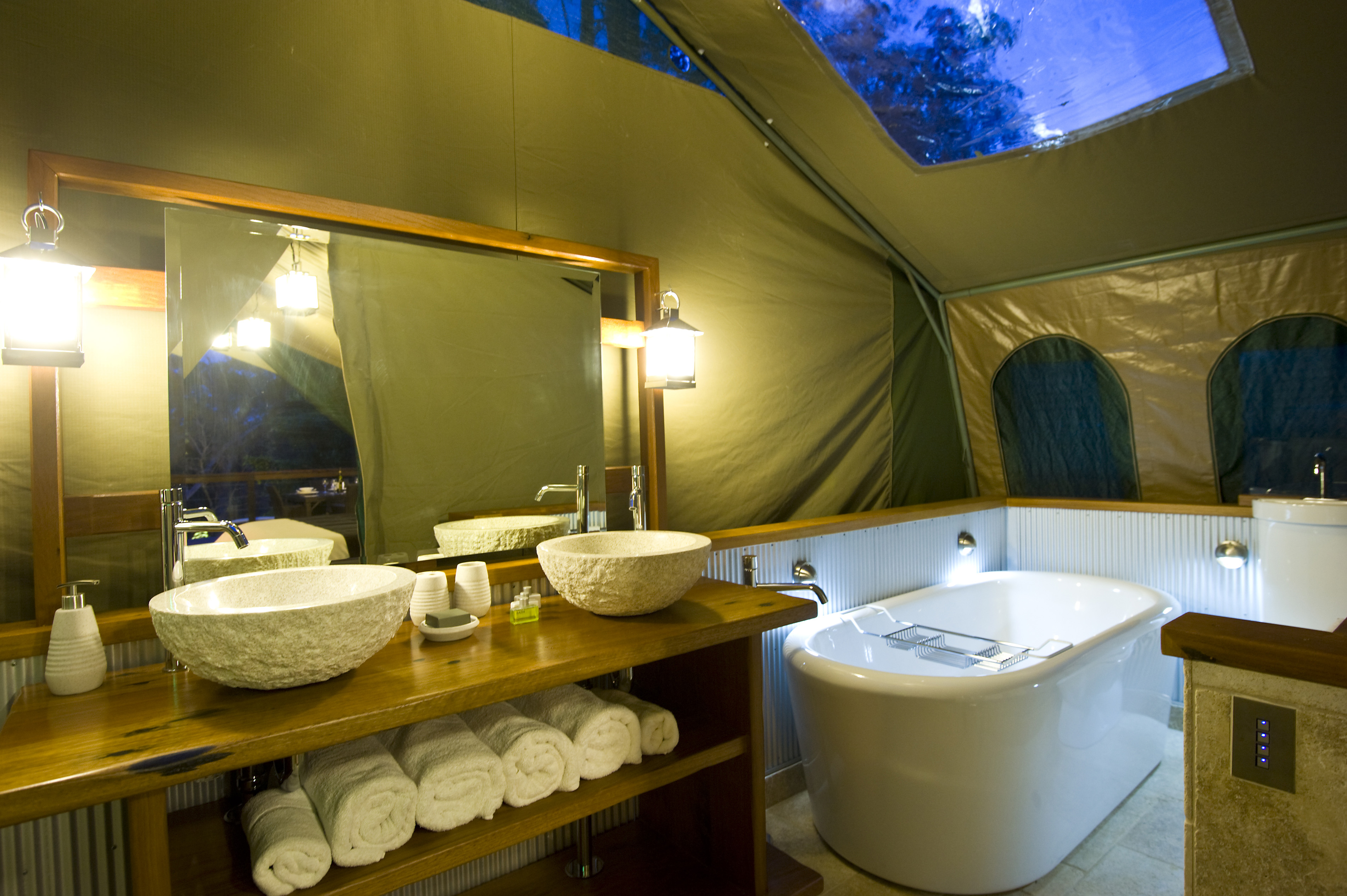 Lane Cove glamping tent