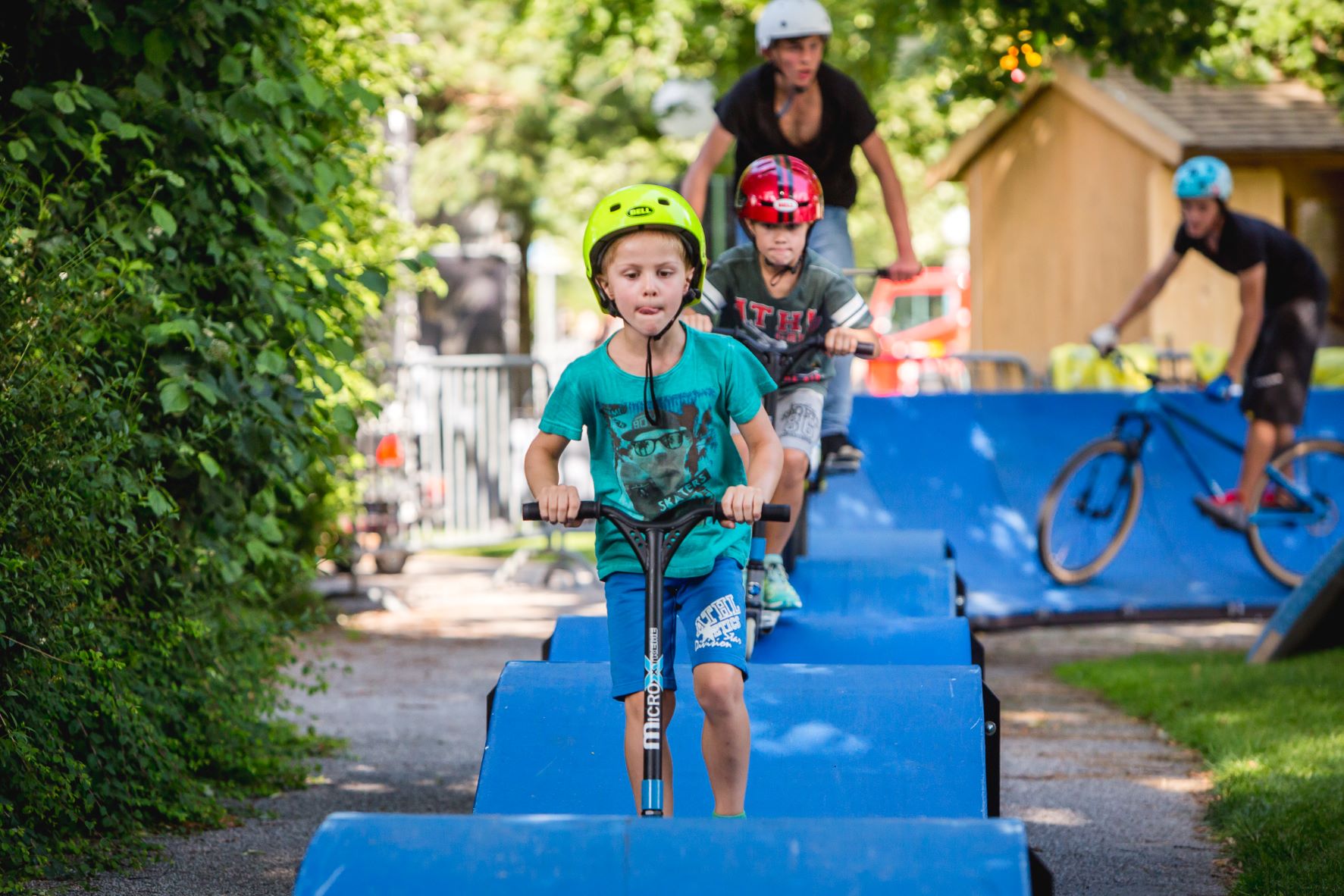 The best holiday parks in australia hire equipment bicycle pump track