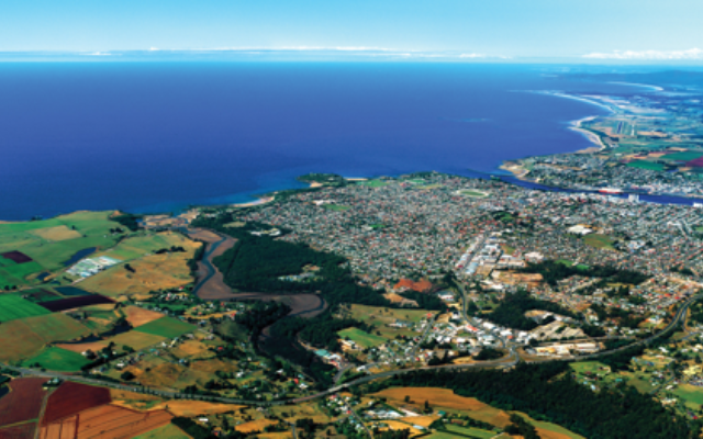 Tasmania travel itinerary devonport road trip aerial