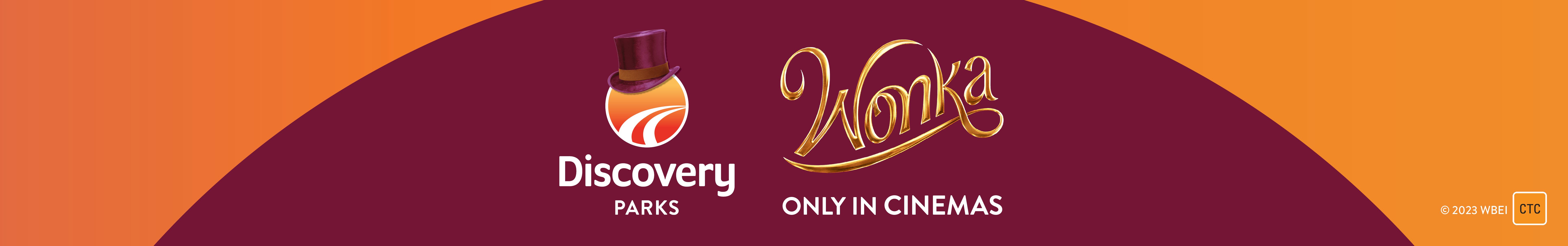 Wonka Landing Page Banner