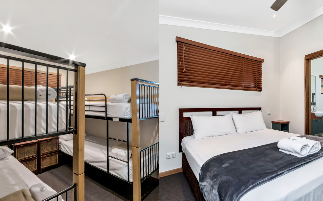Deluxe Bali Villa bedrooms
