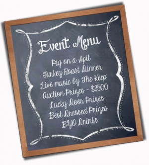 Lake kununurra christmas in july menu board