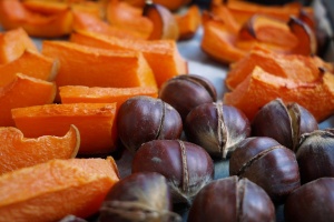 Roasted pumpkin